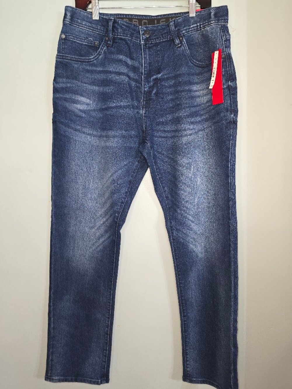 Projek Raw Baru Athletic Straight Fit Jeans, Men's Size 34 New with Tags, $75